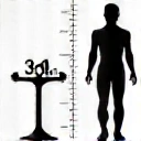 Ikona symbolizująca analizę składu ciała