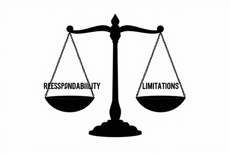 Waga symbolizująca sprawiedliwość i odpowiedzialność